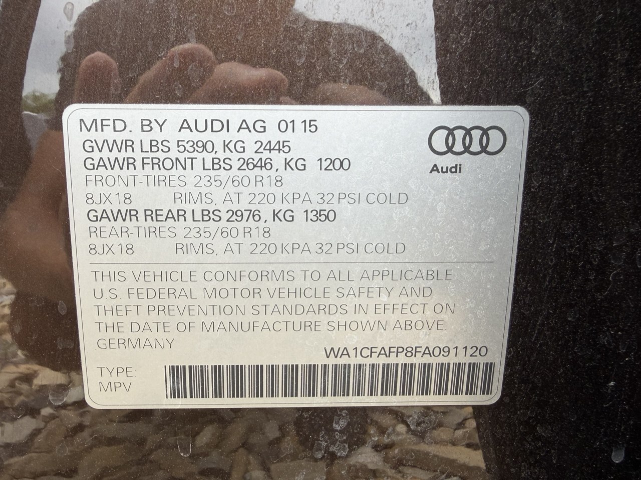 2015 Audi Q5, 2.0T Premium — фото на майданчику Delivery Import, фото 16